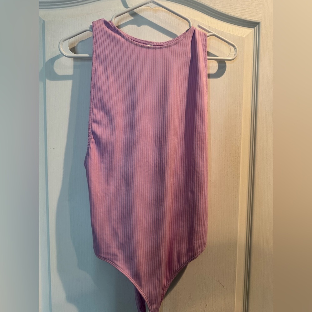 Victoria Secret Sport bodysuit size Large Lavender